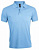 Фото Рубашка поло мужская Prime Men 200 голубая c Вашим логотипом на заказ.