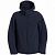 Фото Куртка мужская Hooded Softshell темно-синяя c Вашим логотипом на заказ.